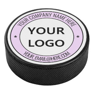 Ihre Briefmarke für Firmenlogo Personalisiert Eishockey Puck