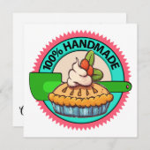 Ihre Business-Flat-Karte Einladung (Vorne/Hinten)