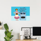 Ihre Cheatin Brownies Snarky Hausfrau Poster (Heimbüro)