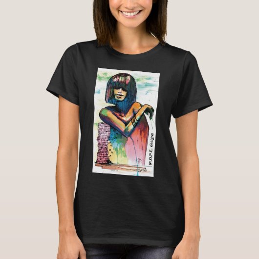 Ihre Chips sind gestapelt T-Shirt (Vorderseite)