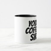 IHRE COFFEE SIR Tasse für Ehemann oder Freund (Zentrum)