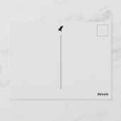 Ihre CoIor Flügel wie Eagles Isaiah 40:31 Bibel Postkarte (Rückseite)