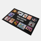 IHRE Collagenschablonen-Türmatten der FOTOS Fußmatte (Schrägansicht)