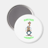 ihre Cowboys Magnet (Vorderseite/Rückseite)