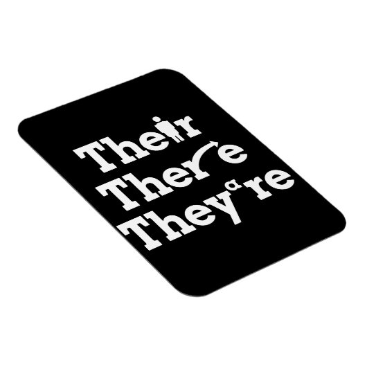 "Ihre, da, sie sind." Magnet (Rechte Seite)