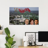 Ihre Dollars sind mit dem WIND gegangen dank Obama Poster (Heimbüro)