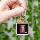 Ihre Dummheit macht 2 blind Schlüsselanhänger (Hand)