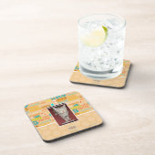 Ihre Dummheit macht 2 blind Untersetzer (Rechte Seite)