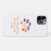 Ihre E-Mail fand mich nicht wohl Case-Mate iPhone Hülle (Rückseite (Horizontal))