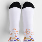 Ihre E-Mail fand mich nicht wohl Socken (Oben)