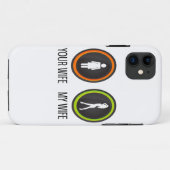 Ihre Ehefrau Meine Ehefrau Case-Mate iPhone Hülle (Rückseite (Horizontal))