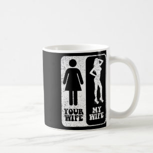 Ihre Ehefrau Meine Ehefrau Hochzeit Ehemann Groom  Kaffeetasse