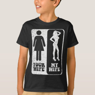 Ihre Ehefrau Meine Ehefrau Hochzeit Ehemann Groom T-Shirt