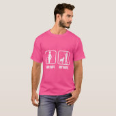 Ihre Ehefrau - Meine Ehefrau Hunde Kanonen - Funny T-Shirt (Vorne ganz)