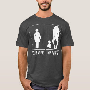 Ihre Ehefrau Meine Ehefrau Yorkie Funny Geschenke T-Shirt
