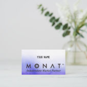 Ihre eigene Boss-MONAT-Visitenkarte Visitenkarte (Stehend Vorderseite)