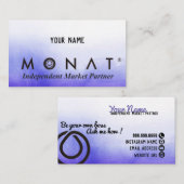 Ihre eigene Boss-MONAT-Visitenkarte Visitenkarte (Vorne/Hinten)