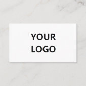 Ihre eigene Design Text Schriftart- und Farbenkart Visitenkarte (Vorderseite)