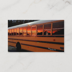 Ihre eigene Info Bus-Visitenkarte hinzufügen Visitenkarte