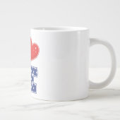 Ihre eigene Kaffee-Tasse behalten oder zu erstelle Jumbo-Tasse (Rechts)