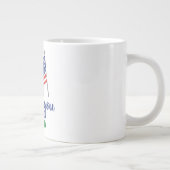 Ihre eigene Kaffee-Tasse behalten oder zu erstelle Jumbo-Tasse (Rechts)