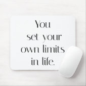 Ihre eigene Limits-Maus-Pad Mousepad (Mit Mouse)