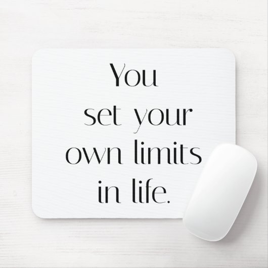 Ihre eigene Limits-Maus-Pad Mousepad (Mit Mouse)