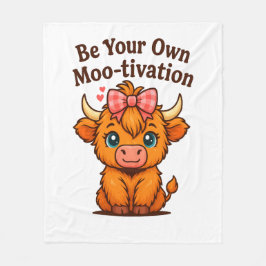 Ihre eigene Mootivation sein Fleecedecke