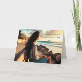 IHRE EIGENE PERSON DAUGHTER BIRTHDAY CARD DANKESKARTE