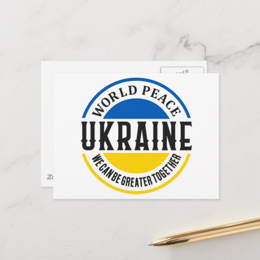 Ihre eigene Postkarte behalten oder erstellen - Po (Vorderseite/Rückseite Beispiel)