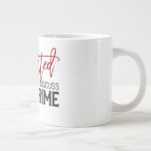 Ihre eigene Riesenkaffee-Tasse behalten oder zu er Jumbo-Tasse (Rechts)