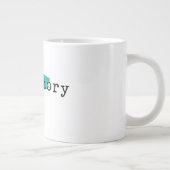 Ihre eigene Riesenkaffee-Tasse behalten oder zu er Jumbo-Tasse (Rechts)