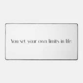 Ihre eigene Schreibtischmatte (Vorderseite)