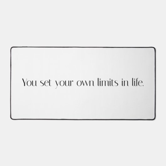 Ihre eigene Schreibtischmatte (Vorderseite)