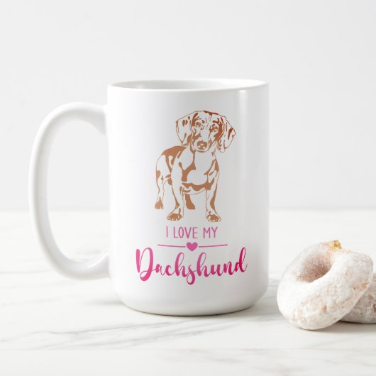 Ihre eigene :-) Tasse behalten oder zu entwerfen (Mit Donut)