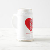 Ihre eigene Tasse! Bierglas (Vorderseite Links)