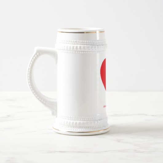 Ihre eigene Tasse! Bierglas (Links)