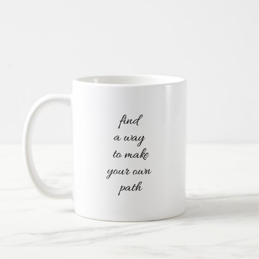 Ihre eigene Trasse-Tasse Kaffeetasse (Links)