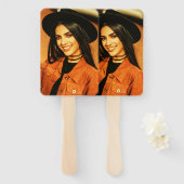 Ihre eigene Veranstaltung mit zwei Fotos Fächer (Vorne und Hinten)