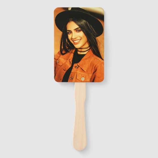 Ihre eigene Veranstaltung mit zwei Fotos Fächer (Vorderseite)