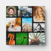 Ihre eigenen 9 Fotomaterial Gerahmt Black Fotoplatte (Vorderseite)