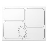 Ihre eigenen Comic und Geschichten gezeichnet - Le Notizblock (Vorderseite)