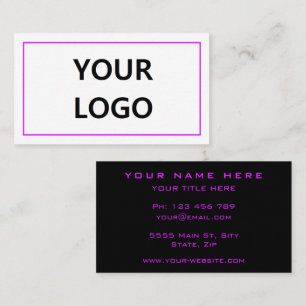 Ihre eigenen Design Business Card Schriftart für F Visitenkarte