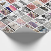 Ihre eigenen Fotos | 51-Bild-Collage-Geschenk für Geschenkpapier (Ecke)