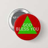 Ihre eigenen Texte, Redewendungen und Weisheiten Button (Vorne & Hinten)