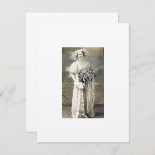 Ihre Einladung zum Hochzeitstag (Vorne/Hinten)