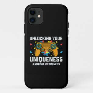 Ihre Einzigartigkeit freischalten Autismus Gaming Case-Mate iPhone Hülle