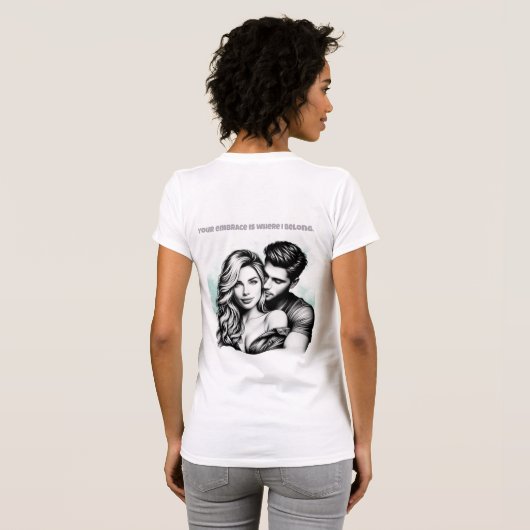 Ihre Embrace T-Shirt (Schwarz voll)