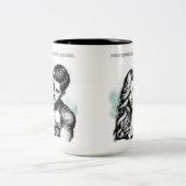 Ihre Embrace Zweifarbige Tasse (Mittel)