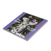 Ihre Engel sind immer bei Ihnen Blumengel Fliese (Seite)